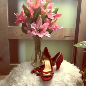 Franco Sarto red heels.